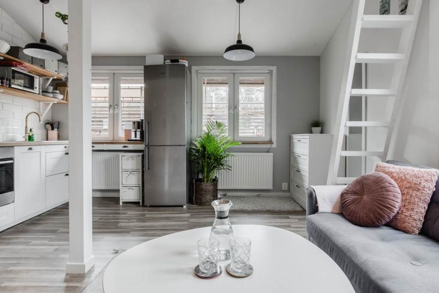 Lågupplöst Öppen planlösning