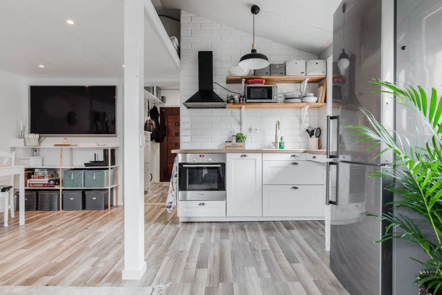 Lågupplöst Öppen planlösning