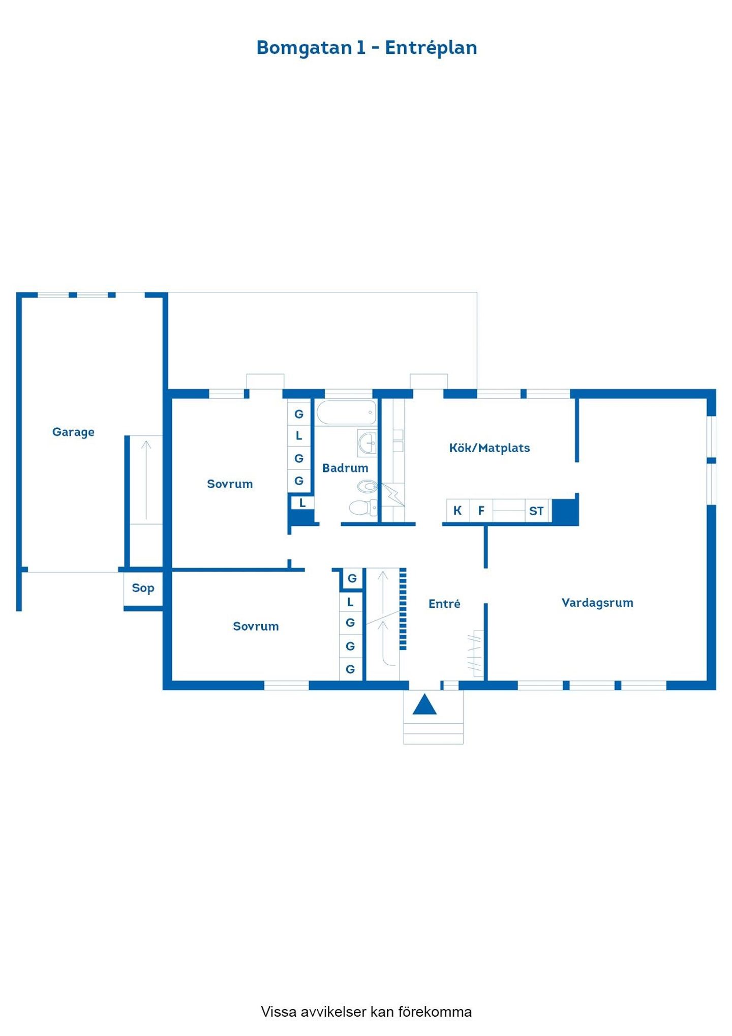Floor plan for Bomgatan