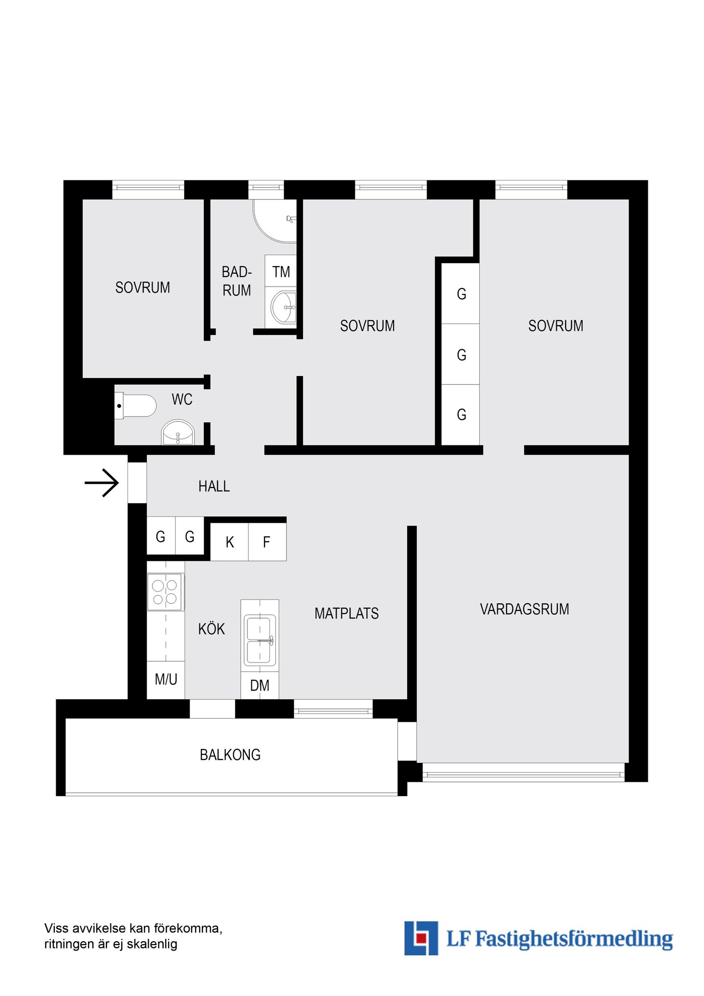 Apartment, 4 rooms, 87 m² in Hagsätra